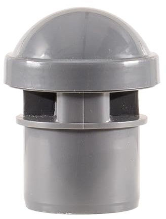 ScarMaxx - Aeratore per Tubi DN 50 - Valvola di Scarico a Membrana per fogna - Valvola di Ventilazione - Plastica Robusta - Controllo efficiente della Pressione nei sistemi fognari