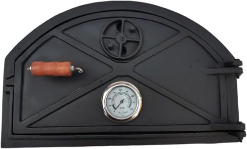 Puerta de horno de leña con mango izquierdo - Sor pampa grill - Cod 31