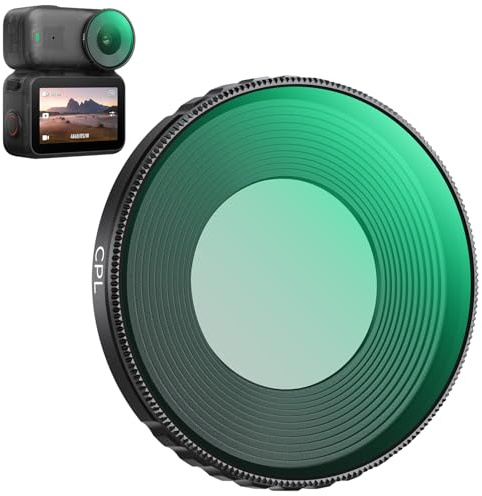 K&F CONCEPT Filtro CPL Compatibile con DJI Osmo Nano Standard Combo - Filtro Polarizzatore Circolare per Mini Fotocamera, Vetro Ottico HD Multi-Rivestito