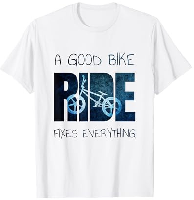 BMX Skateboarding & Mountain Bike Off Road Radfahrer T-Shirt
