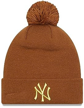 New Era Fanartikel Winter Baseball New York Yankees MLB Bommel Damen Beanie - One-Size