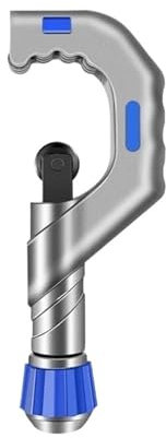 cortatubos Herramientas de corte de tubos de cobre de acero inoxidable, dispositivo Manual giratorio, alicates de cobre para aire acondicionado tubo pvc cortatubos((6-70mm))