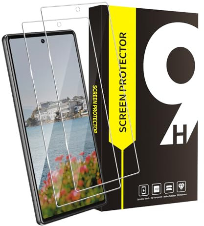 Bodyguard 2 Stück Schutzfolie für Panzerglas für Google Pixel 6A 5G, Ohne Luftblasen Ultra Transparent 2.5D Kante Pixel 6A Displayschutzfolie, Hohe Empfindlichkeit 9H Härte Bruchsicher Hartglasfolie