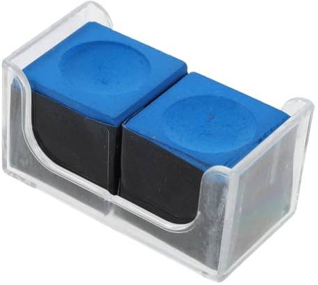 Sosoport 2pièces Poudre pour Queue De Billard Cubes De Craie Professionnelle pour Entretien des Embouts De Queue De Billard Snooker pour Adhérence s Performances Constantes à Chaque Coup