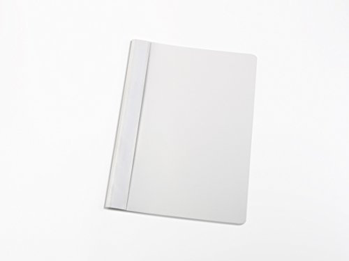 25 Schnellhefter DIN A5 / PP/Farbe: weiß