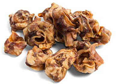 Bonya Smile Schweineknochen 200g - Natürlicher Snack für Hunde | Gesundes Schweineohrmuscheln für Haustiere