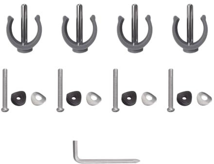 TABEKE Raised Toilet Seat Accessorries Pack