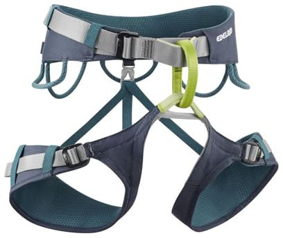 EDELRID Unisex Jay IV Climbing Harness, Sailor Blue, 90-110 cm