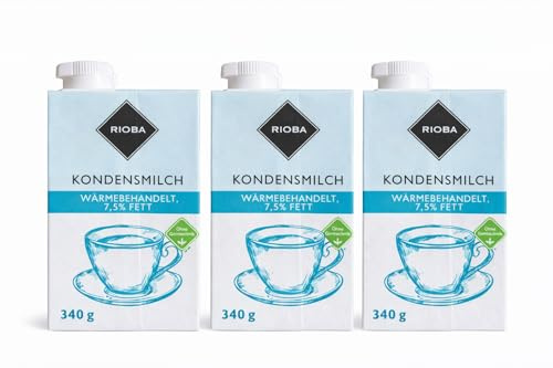 minafood Bundle för Kondenserad Mjölk 3x340g + Anteckningsblock