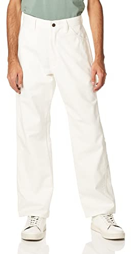 Dickies Men's Relaxed-fit Painter's Utility Pant, White, 44W x 30L
