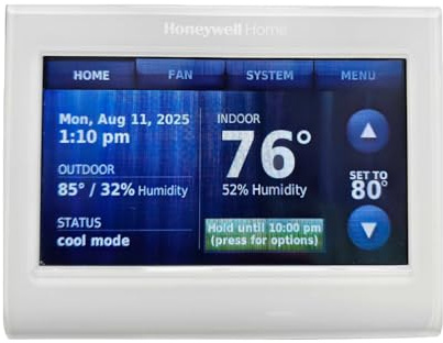 Honeywell TH9320WF5003 Wi-Fi Touch Screen Programmable Thermostat, White by Honeywell