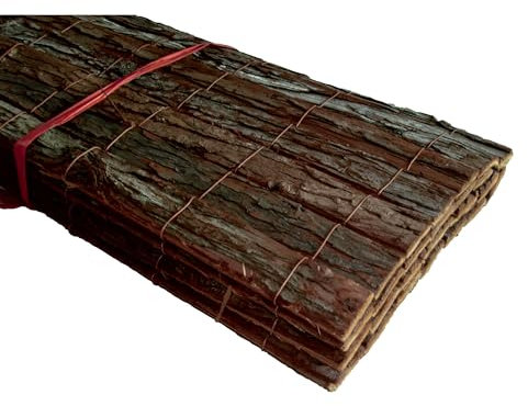 WERKA PRO Vista in Corteccia Naturale di Abete 1,2 x 3m