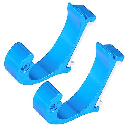 Alipis Gancio Singolo a Forma 2 Pezzi per Appendere Vestiti Ganci Creativi in Alluminio per Bagno Cucina e Camera da