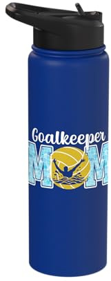 Water Polo Goalkeeper Mom Of A Water Polo Goalie Mother Stainless Steel Insulated Water Bottle