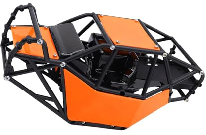 FGDTREE Crawlers Body Shell Roll Cage for SCX10 1/10 Remote Control Rock Crawlers Vehicle Perfectly Fit Sturdy Nylon Remote Control