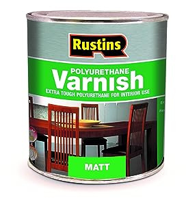 Rustins Polyurethane Varnish Clear Matt 500ml