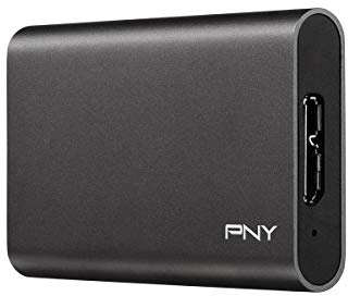 PNY CS1050 Elite 240 Go Disque dur SSD externe - USB 3.1 Noir