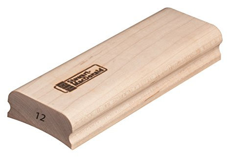 StewMac Blocco abrasivo in legno lungo 20,3 cm, raggio 30,5 cm