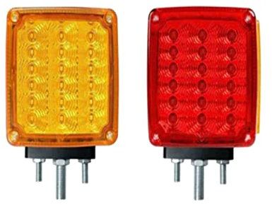 Luci Antinebbia Anteriori Lampada Posteriore per Auto per Rimorchio per Camion con Fanale Posteriore A Doppia Faccia