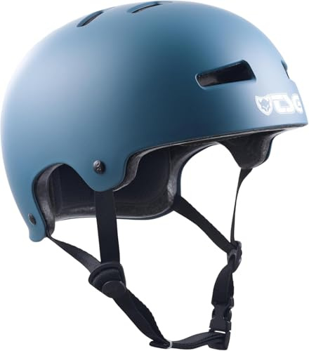 TSG Evolution Solid Color Helm blau
