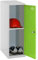 Simon Rack Simonlocker Kommode, klein, 915 x 300 x 500 mm, Amario aus Metall, inkl. Schlüssel, Grau/Grün
