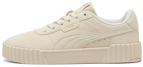 PUMA Damen Carina 3.0 SD Sneaker, Alpine Snow Gold, 42.5 EU