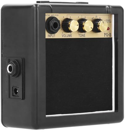 Gitarrförstärkare Högtalare 13 × 13 × 8 Gitarrförstärkare Bärbara Musikinstrumenttillbehör Liten Högtalare Pg 3 3w Gitarrförstärkare