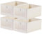 Niviy Wardrobe Clothes Organiser, 4 Pack Large Drawer Organiser Foldable Wardrobe Storage for Jackets, Trousers, Cloak, Suits (41 x 28 x 17cm)