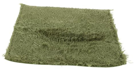 Mobestech Césped Artificial para Reptiles Alfombra de Sustrato Reutilizable para Terrarios Tapete de Césped para Lagartos Tortugas y Mascotas Jaulas para Terrarios de Reptiles