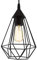 EGLO Pendellampe Tarbes, 1 flammige Vintage Pendelleuchte im Retro Look, Material: Stahl, Kunststoff, Farbe: Schwarz, Fassung: E27, Ø 17,5 cm