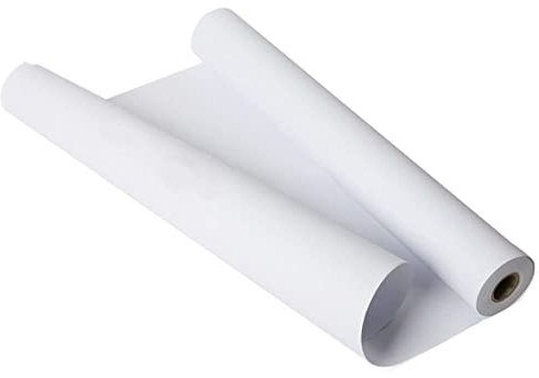 PALUDO Rotolo Carta Disegno Bianco, 30 cm x 15M Rotolo di Carta Artistica, 70 g/m per Cavalletto Pittura Bambini Disegnare Schizzi Progetto Artigianato Carta da Lucido