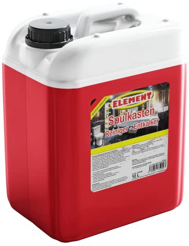 Toilettenspülkasten Entkalker 10 Liter I Spülkasten Reiniger Effektives Reinigungsmittel zum Entfernen von Ablagerungen im Spülkasten I Extra starker Spülkasten Entkalker