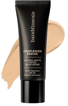 Complexion Rescue Natural Matte Tinted Moisturizer, Vanilla 02, Vegan, Cruelty-Free & Dermatologist-Tested