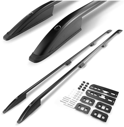 CHROMEMASTER | Barre da Tetto, Rail Tetto Compatibile con Opel Vivaro L2 LUNGO 2001-2014; Sono Utilizzate per il Montaggio di Portapacchi, Box da Tetto o Portabiciclette | Costruzione in Alluminio