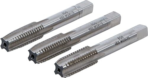 BGS 936 | Gewindebohrer-Satz | Vor-, Mittel- und Fertigschneider | HSS-G | M12 x 1,75 | 3-tlg.