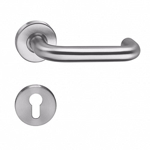 ToniTec Ensemble de rosaces en forme de U en acier inoxydable PZ