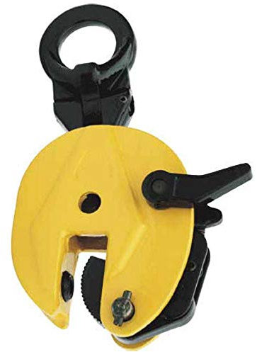 Pinza universale per sollevamento lamiere per edilizia e carpenteria portata Kg. 500 presa:0-15mm. NPS500F