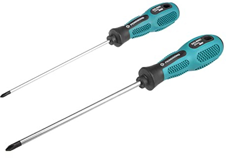 uxcell Phillips Screwdriver Set #0#1 Magnetic Cross Screw Driver CR-V
