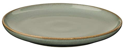 ASA Selection saisons eucalyptus Assiette à pain Assiette à gâteau Vert Ø 14.5 cm