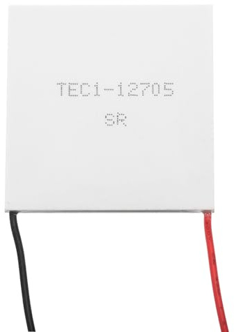 QUARKZMAN TEC1-12705 Halvledar Kylplatta 15.8V 5A 43W Termoelektrisk Kylkropp för Modulplåt 50x50mm