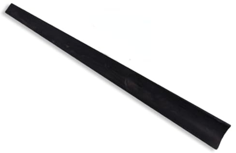 YoungMonic Diapasón vertical de madera de ébano sin teñir, 3/4, 87 cm, piezas de contrabajo (3/4 87 cm)