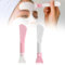 2 Pièces Pinceaux Masque, Pinceau Applicateur Avec Pointe en Silicone Souple, Couvre Parfaitement le Visage, Convient Masque Pour Les yeux,Crème, Argile