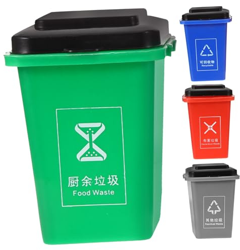 Yardwe Poubelle Jouet De Tri des Déchets pour Garçon pour Fille Jouet Éducatif Précoce De Classification pour Apprendre
