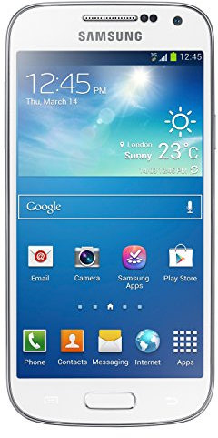 Samsung Galaxy S4 mini Smartphone débloqué 4G (Ecran: 4.3 pouces - 8 Go - Android 4.2.2 Jelly Bean) Blanc (Import Europe)