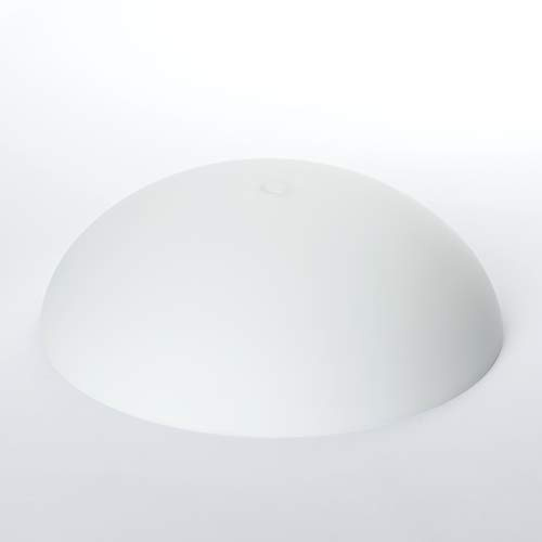 Lampenschirm opal weiß weiss matt in vielen Größen Opalglas Schale Glasschale Glasöffnung 12mm (Ø 200mm)