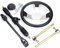 Go-Kart 300mm Lenkrad Lenkwelle Spurstangen Set Bootslenkrad Steuerrad Rack Kit Mit Zahnstange Ritzel Montage Werkzeug