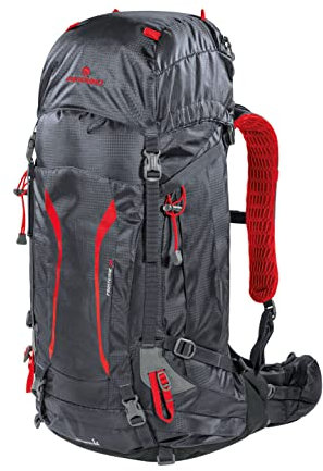 Ferrino Unisex – Erwachsene Finisterre Rucksack, schwarz, 48 L