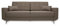 VitaliSpa Sofa York, Braun, 230 cm