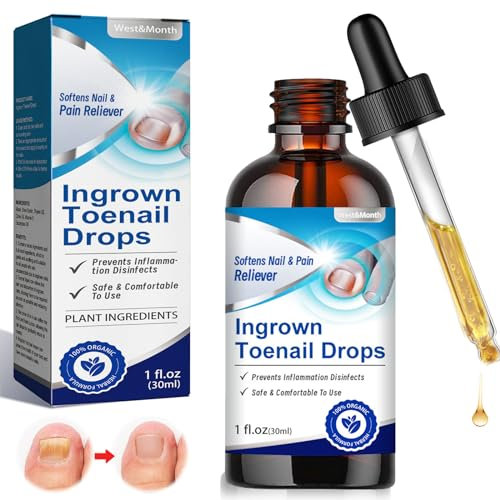 30ml Trattamento Unghie Piedi, Smalto Nude rinforzante unghie fragili, Ripara, Proteggi e Rigenerate per unghie piede