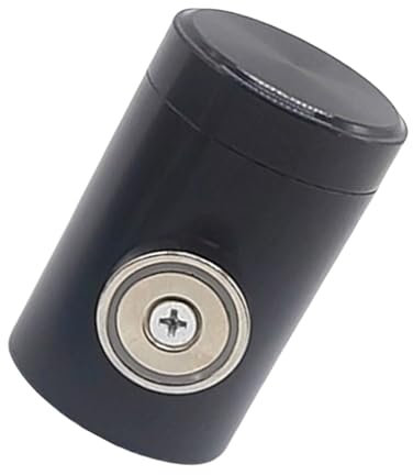 Petit coffre-fort robuste en aluminium avec serrure à clé pour ranger de l'argent liquide, des pièces de monnaie et des objets de valeur à usage domestique